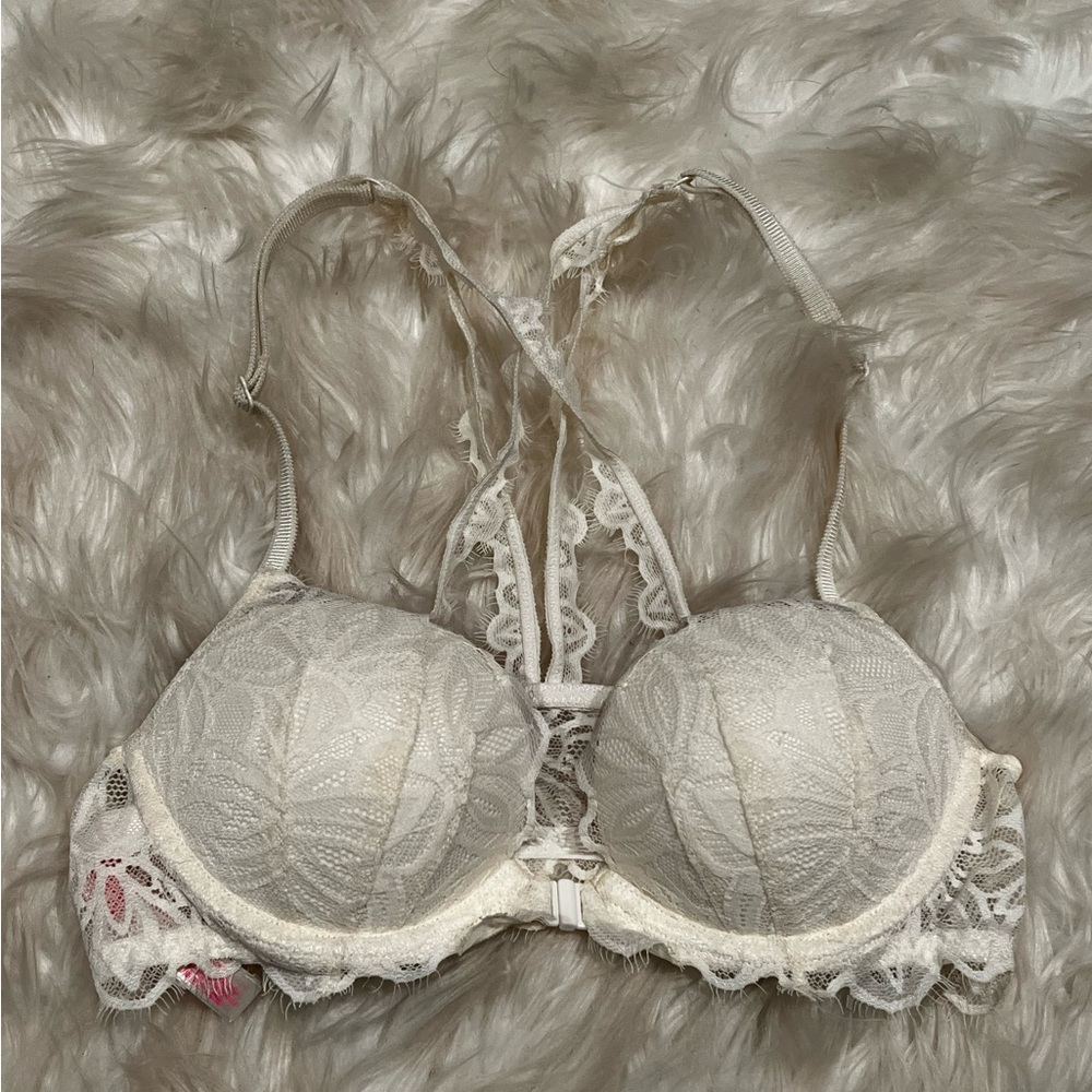 NWOT Victorias Secret Pink racerback bra. Size 34a